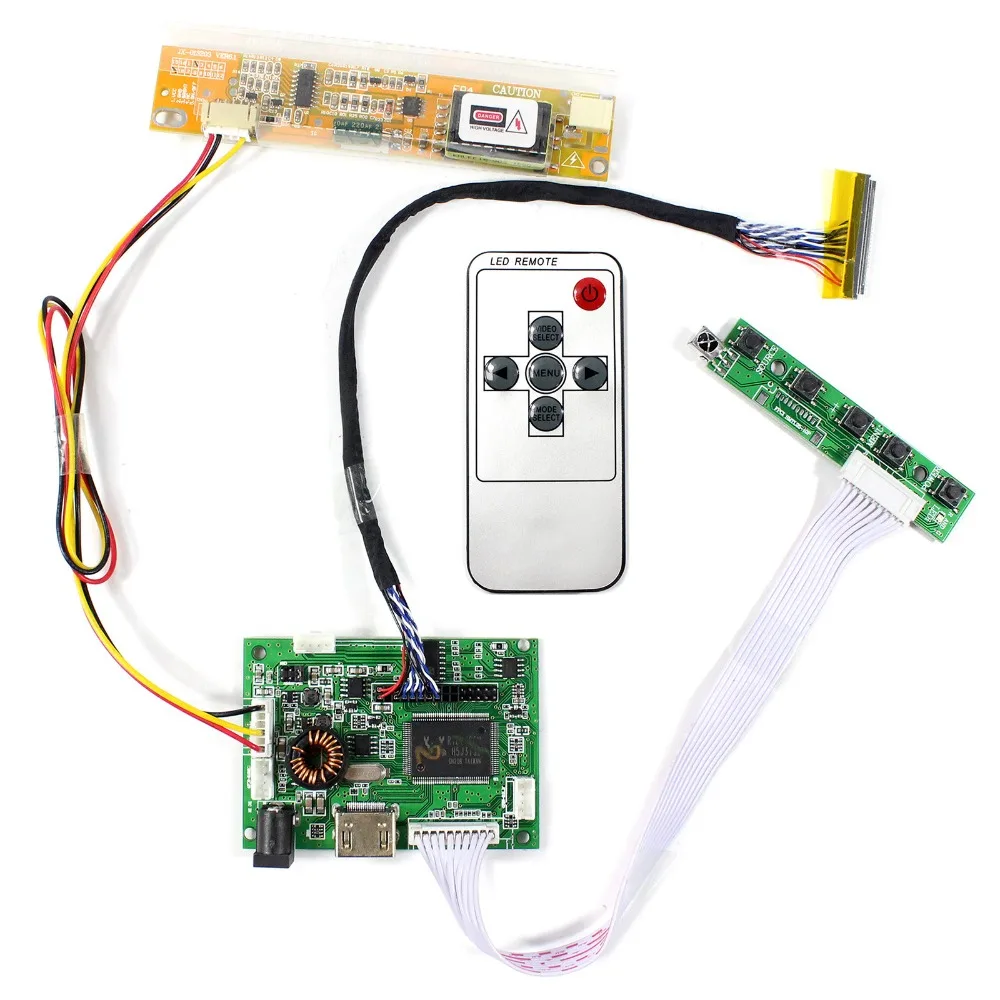 Плата ЖК контроллера HD MI + Audio для экрана 14 1 дюйма 15 4 1280x800 LTN141AT01 B154EW02|board board|board