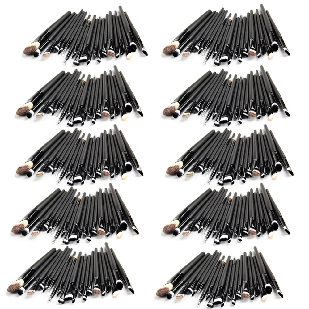 Clearance! 20Pcs Makeup Brushes Set Powder Blush Foundation Eyeshadow Eyeliner Lip Cosmetic Brush Kit Beauty Tools Maquiagem (103)