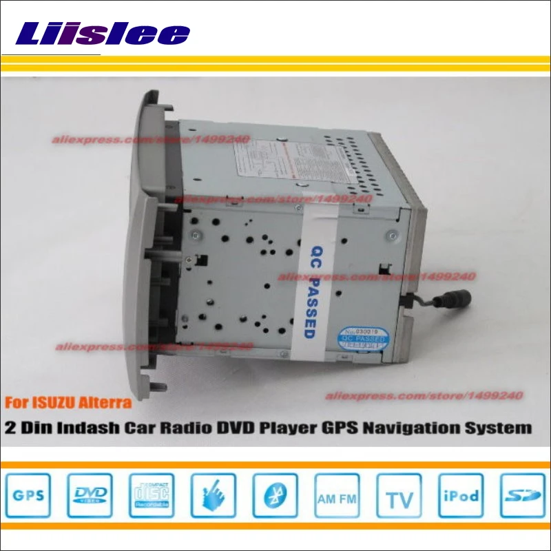 Best Liislee For Isuzu Alterra 2009~2011 Radio CD DVD Player GPS Nav Navi Map Navigation System Double Din Car Audio Installation Set 2