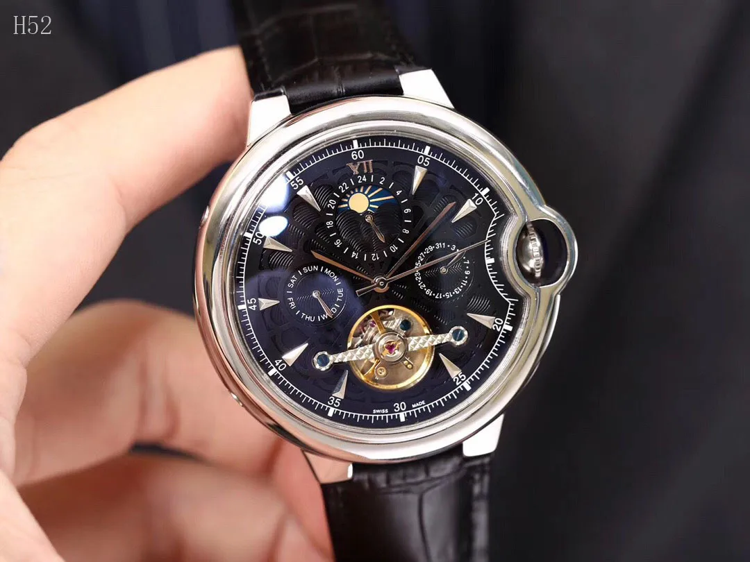 Mechanical Luxury Dress Watch Men Genuine Leather Strap Gold Watch Automatic Mechanical Watches Waterproof Date Watch Diamonds Mechanical Luxury Dress Watch Men Genuine Leather Strap Gold Watch Automatic Mechanical Watches Waterproof Date Watch Diamonds