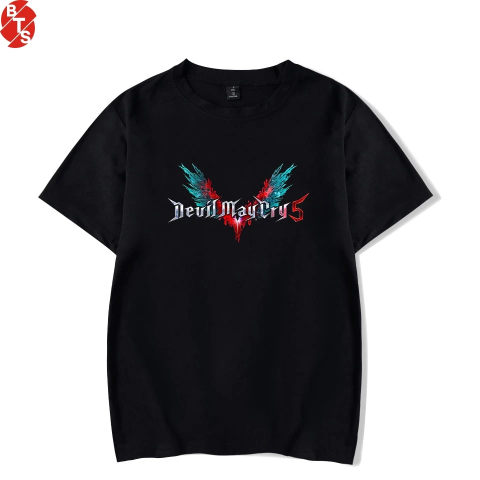 Popular Game Devil May Cry 5 Summer Cool T-shirts 2018 Women/Men Short Sleeve New Fashion Printed Tshirts DMC Casual Clothes