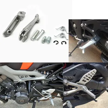 

Motorcycle Front Footpeg Foot Rest Pegs pads pedals For Yamaha YZF R1 R1M R6 MT-01 MT-03 FZ-03 MT-07 MT-09 YZF600 YZF1000