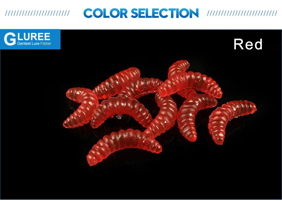 GLUREE-50PcsLot-Bread-Worm-Fishing-Lures-Maggot-Grub-Soft-Baits-Luminous-Artificial-Bait-Tackle-Sea-Fishing-Accessories-5-Color_04
