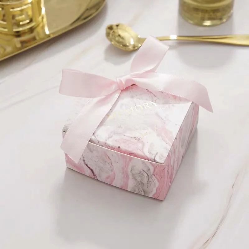 E as Pictured AVEBIEN Новая европейская коробка со свадебными сувенирами и подарки для гостей сувениры оригинальные свадебные принадлежности бумажная коробка для конфет 20 шт - Цвет: E as Pictured