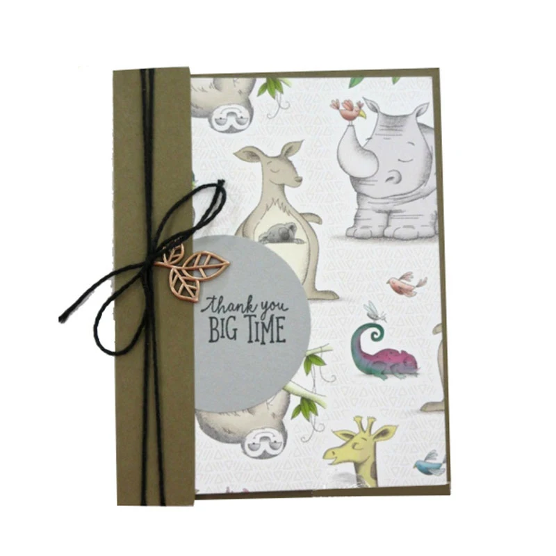 

JC Rubber Stamps and Metal Cutting Dies for Card Making Scrapbooking Stencil Rhinoceros Craft Cut Die Handmade Album Paper Decor