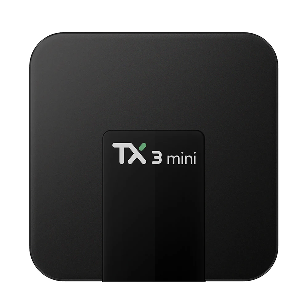 Смарт-ТВ коробка TX3 мини ТВ коробка Android 7,1 ТВ BOX Amlogic S905W 4 ядра H.265 Мини ПК, 2 Гб оперативной памяти, 16 Гб встроенной памяти, Dlna Wi-Fi LAN HD медиа-плеер
