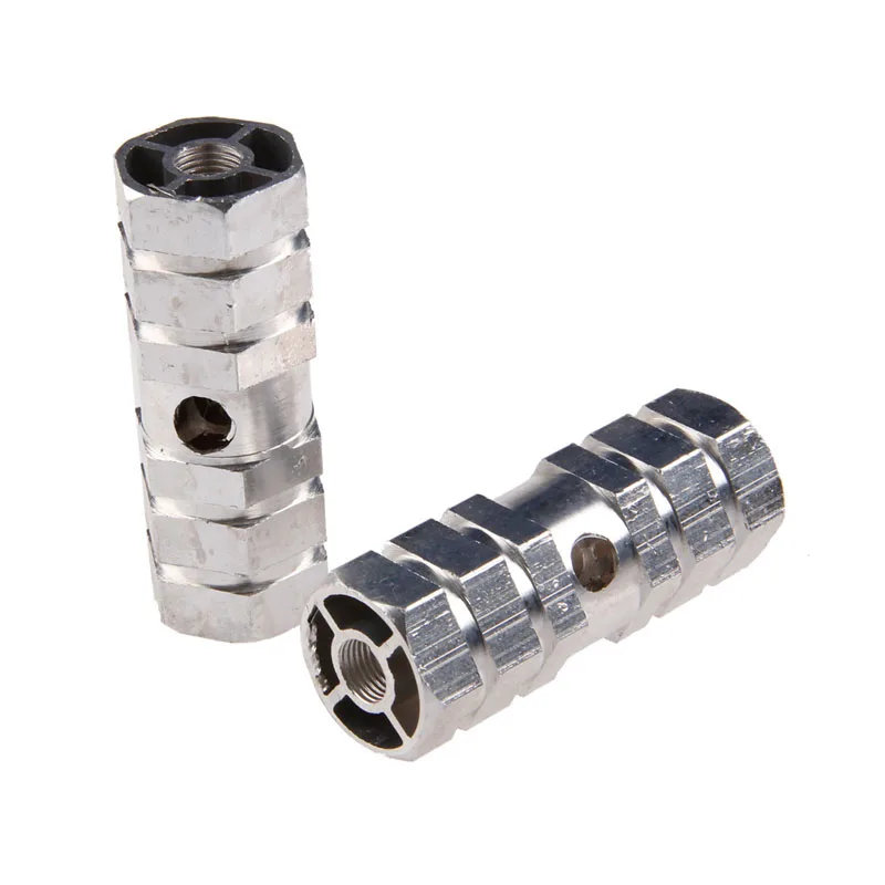 1Pair MTB Bike Bicycle Cylinder Alloy Axle Foot Pegs Bike Accessories Q