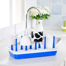 Складная Сушилка для детских бутылочек подвесной держатель для бутылочек для кормления детская соска кухонная сливная полка-сушилка для посуды для детских бутылочек