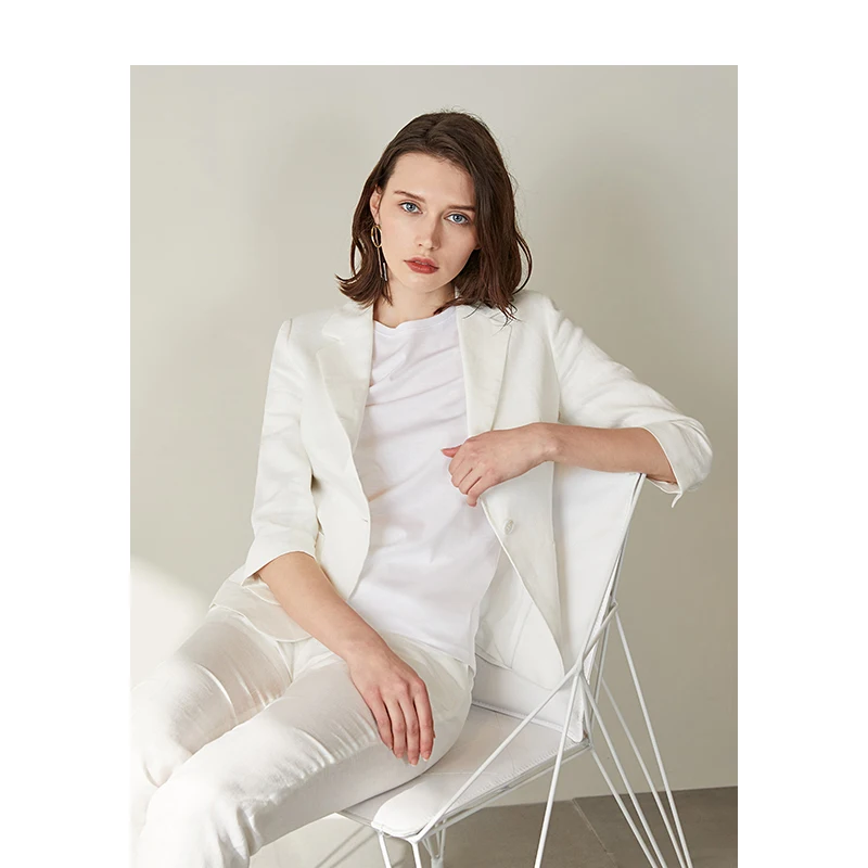 white new Pants suit Women Ladies Formal Business Office 2 Piece Jacket+Pants Suits Custom Made white new Pants suit Women Ladies Formal Business Office 2 Piece Jacket+Pants Suits Custom Made