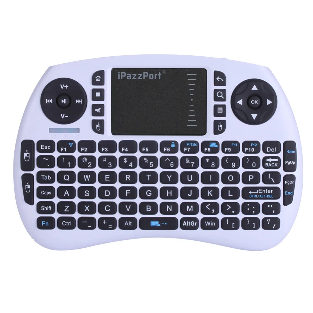 IPazzPort беспроводная клавиатура и Air Мышь gaminge с Подсветка для Умные телевизоры Android