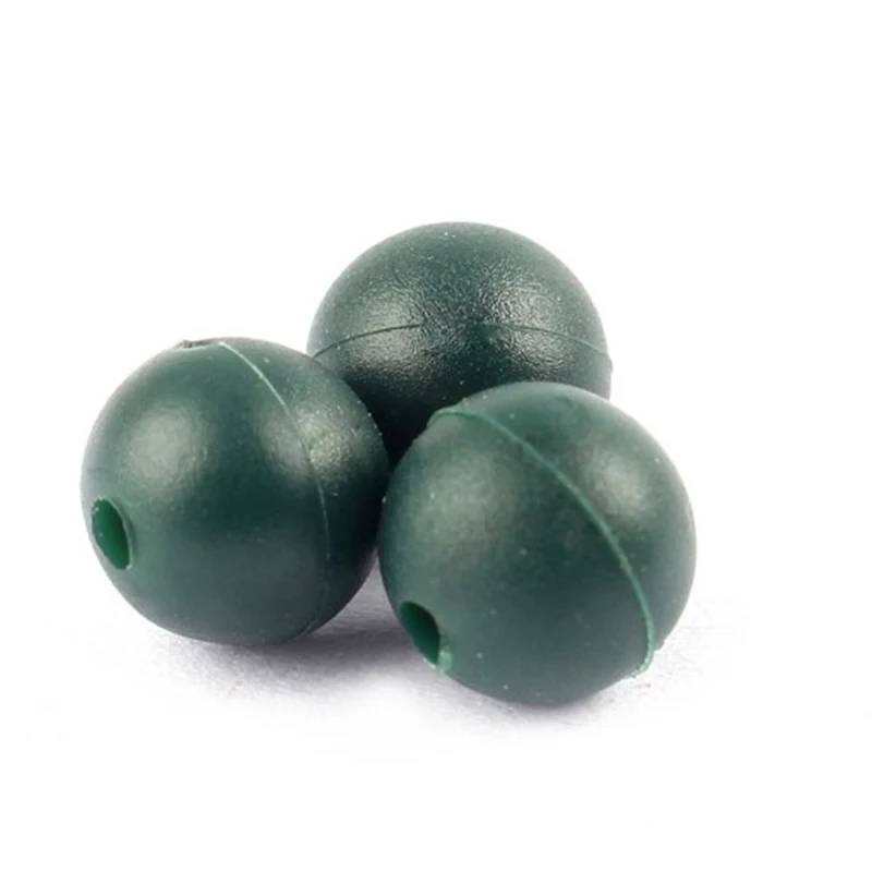 

PE Beads Rubber Carp Fishing Beans Floating Tackle 50PCS 8mm Practical Accessories Tool New