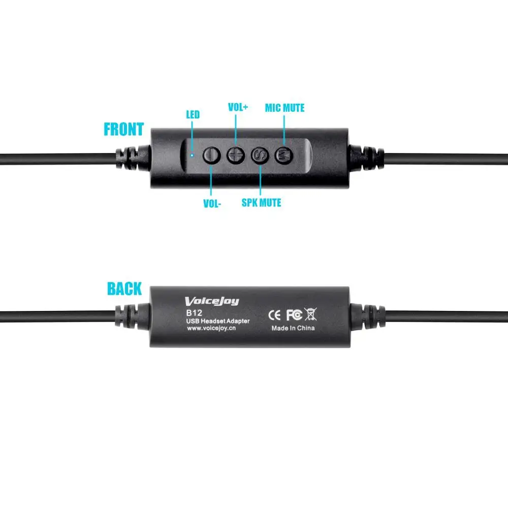 QD к usb-адаптеру Heaset быстрое отключение к usb-шнуру с регулятором громкости и отключения звука для P lantronics гарнитуры