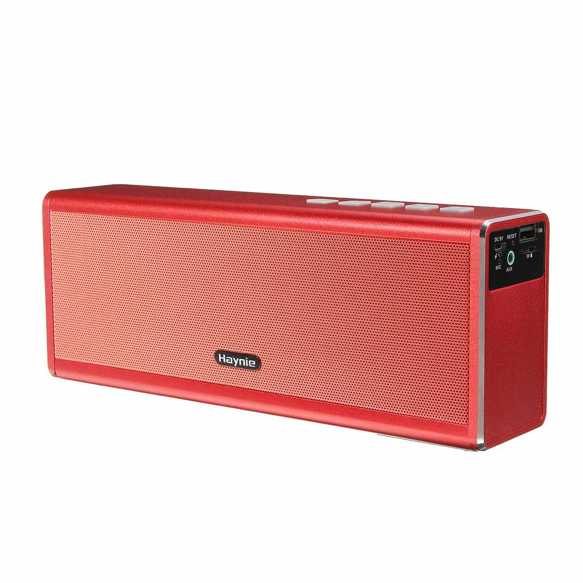 KINCO Bluetooth Колонка HIFI Портативная 20 Вт Беспроводная стерео бас Caixa звуковая коробка HandFree для телефона банка 4000 мАч - Цвет: Красный
