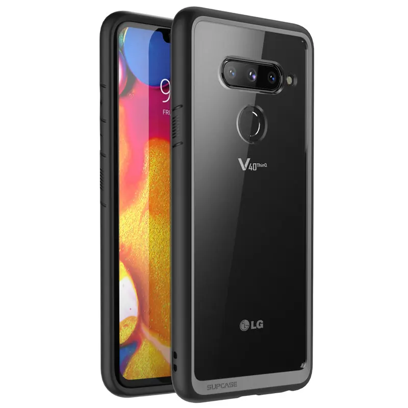 For LG V40 ThinQ Case SUPCASE UB Style Premium Hybrid Protective TPU Bumper+ Clear Back Cover Case For LG V40 Caso