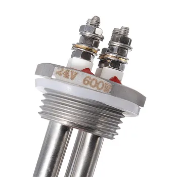 激安 送料無料水加熱要素ネジプラグチューブ浸漬スクリュー管状dc 24v 600 ワット 1 インチnpt DN50