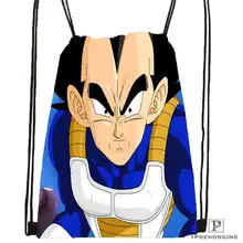 Пользовательские стрекозы_ kid_goku_@ 01-походная сумка на шнурке милый рюкзак для детей(черная спинка) 31x40 см#180611-03-116