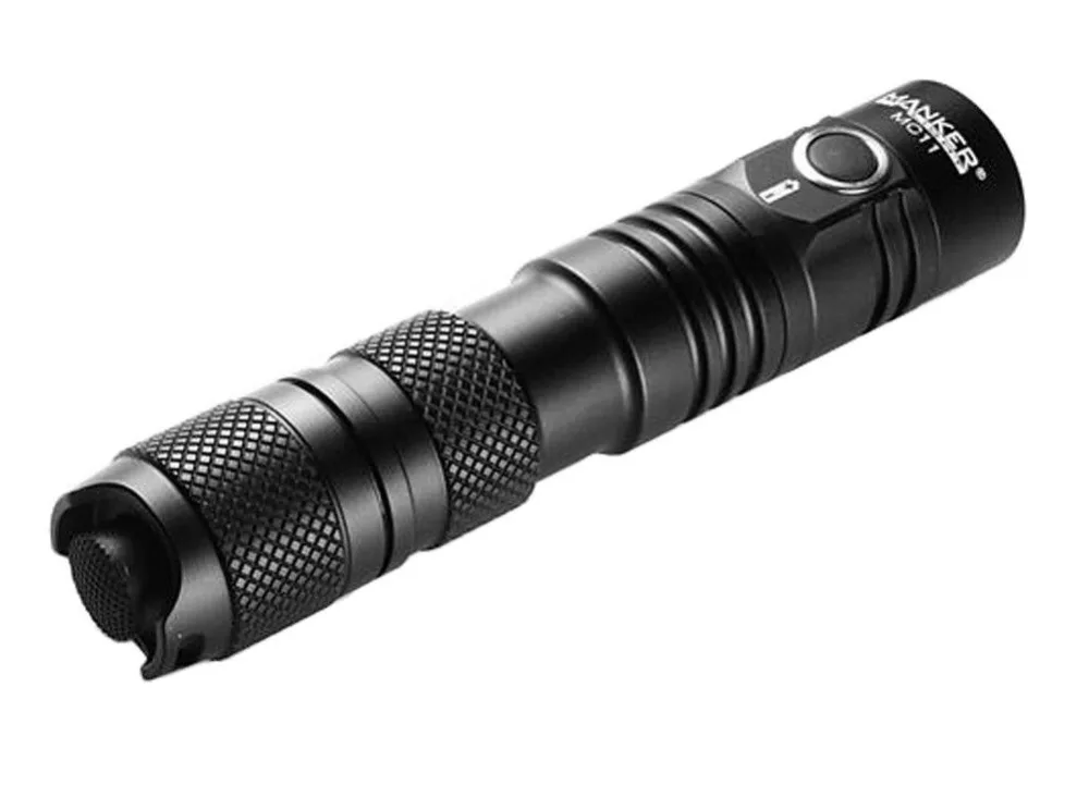 Manker MC11 1300 люмен CREE XP-L светодиодный 18650 фонарик карманный EDC фонарь с USB 18650 перезаряжаемая батарея светодиодный мини-фонарик