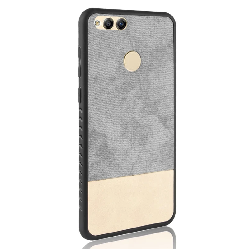 Huawei Honor 7X (Mate SE) PU Leather +PC+TPU Stitching_91