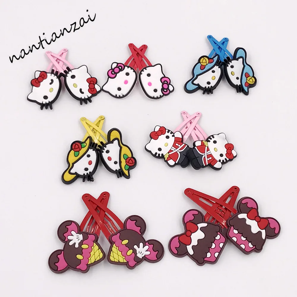Buy 2Pcs Lovely Hello Kitty Elastic Hair Bands