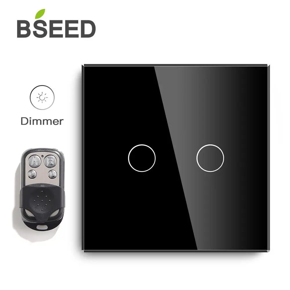 Сенсорный диммер Bseed EU 2 клавиши 1 канал светодиодный 3 цветов с дистанционным