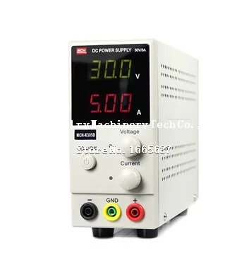 

FREE SHIPPING New MCH-K305D Mini Switching Regulated Adjustable DC Power Supply SMPS Single Channel 30V 5A Variable MCH K305D