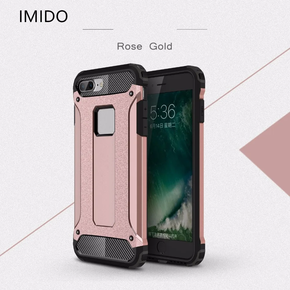 Durable Armour PC+TPU Phone Case For iPhone 6Plus/6sPlus ShockProof Funda coque dust plug cover phone case |