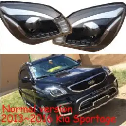 Автомобильные аксессуары, ОАК Sportage головной светильник, 2013~, k3 k4 k5 k7, sorento,! Sportage Дневной светильник, водные виды спорта шлем, sportager - Цвет: Normal version