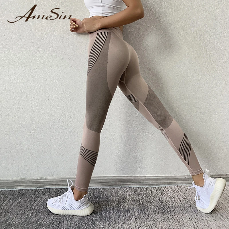 

Seamless Tummy Control Yoga Pants Stretchy High Waist Compression Tights Sports Pants Push Up Running Women Gym Fitness Leggings
