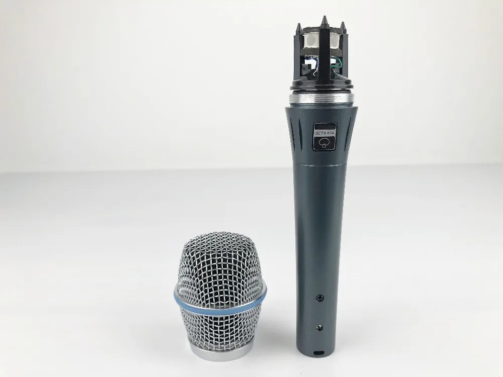 

High quality Beta87A,Supercardioid Condenser ,Clear Sound Handheld Wired Karaoke Microphone for Hot selling