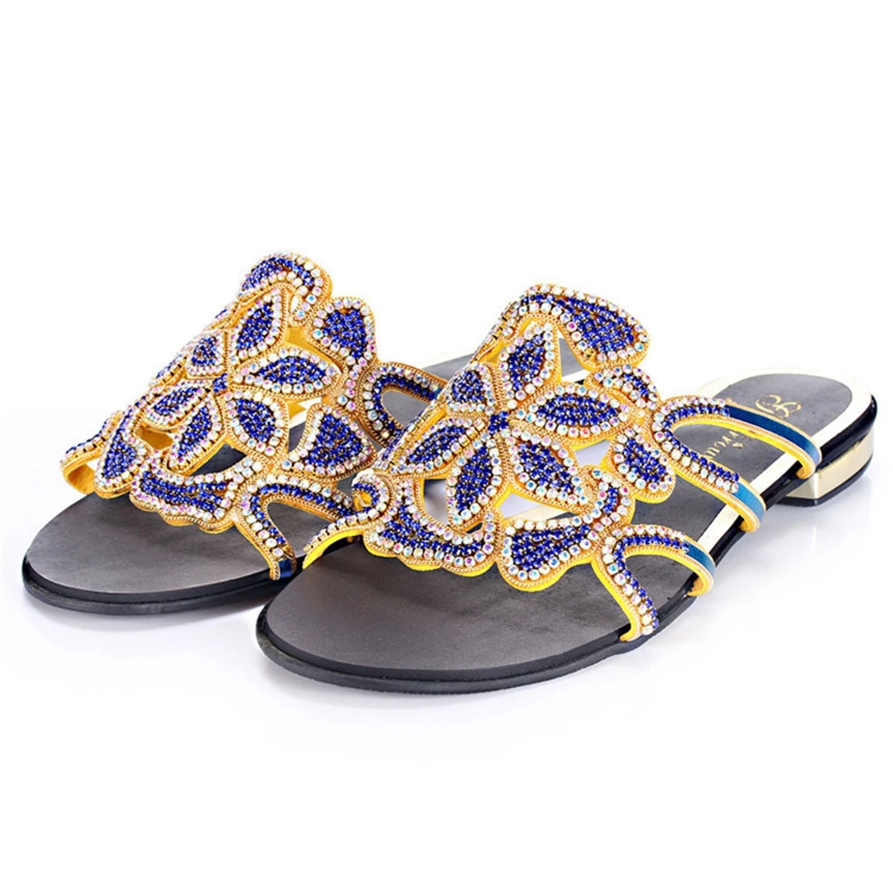 flat party sandals