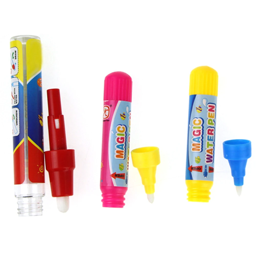 

1 Pcs Water Drawing Pen Reusable Doodle Brush Magic Water Writting Doodle Pens Educational Toys For Children Painting Toy