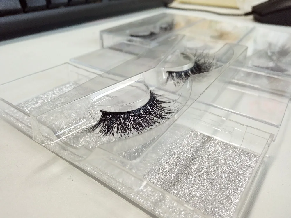 Топ норковые ресницы 3D Газа Lashes высокого качества 100 ручной работы отдельных ресницы объем ресниц