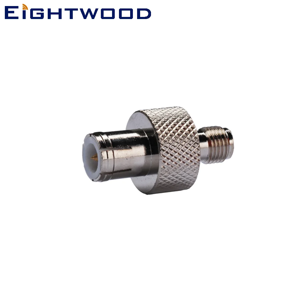 

Eightwood 5PCS SMA to BNC RF Coaxial Adapter SMA Jack Female to BNC Plug Male Connector Straight Between Series 50 Ohm