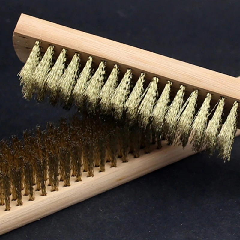 Walnut Cleaning Brush Stainless Steel Wire For Jewelry Cleaning Tools