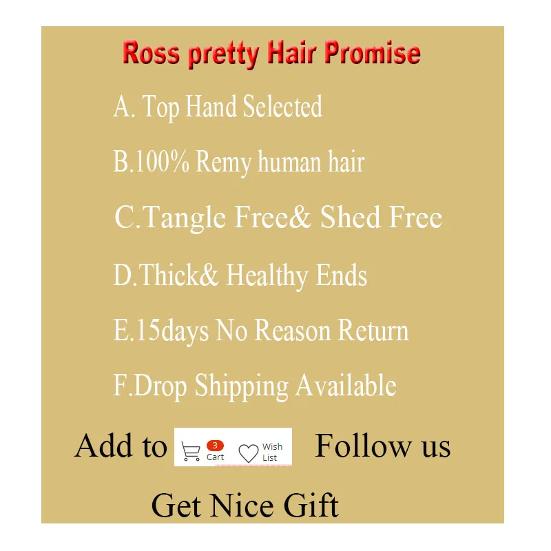 Ross Pretty Remy бразильские пучки волос с закрытием свободные глубокие натуральные цвета черные человеческие волосы переплетения с кружевом