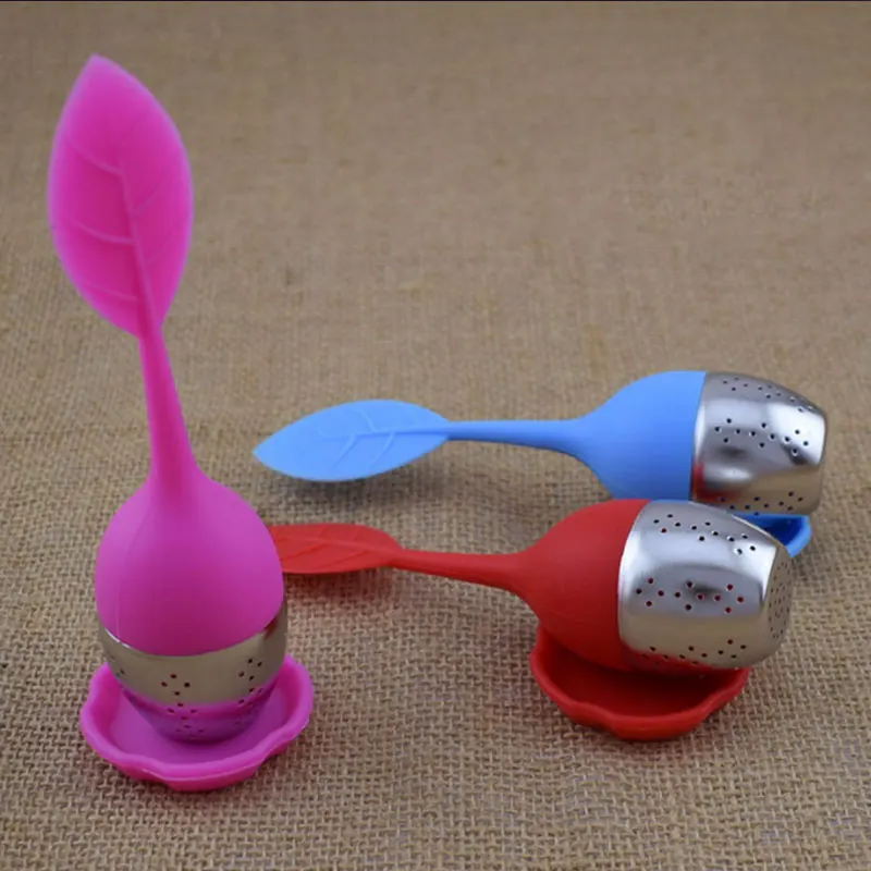 

8 kinds of food-grade high-temperature leaves silicone tea bag tea filter