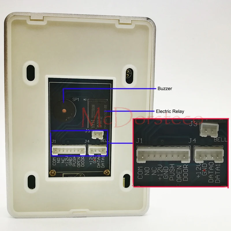 RFID автономный считыватель карт контроля доступа с цифровой клавиатурой для дома/квартиры/фабрики двери системы безопасности Wiegand вход