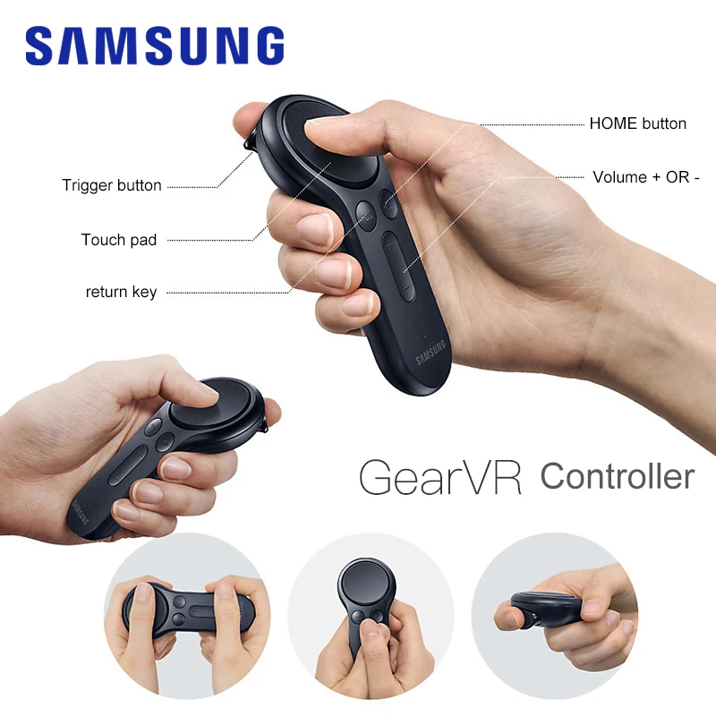 Оригинальные samsung gear VR 5,0 3D VR очки со встроенным гироскопом Sens для samsung Galaxy S9 S9Plus S8 S8+ Note5 Note 7 S6 S7 S7Edge