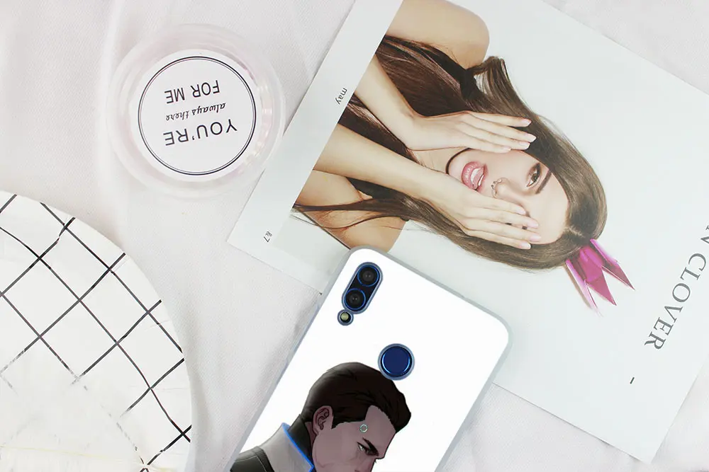 Detroit стать человека RK800 Коннор чехол для Huawei Честь 30 20 10 9 Lite 30pro 20pro 30С отсчетом 10i 9a