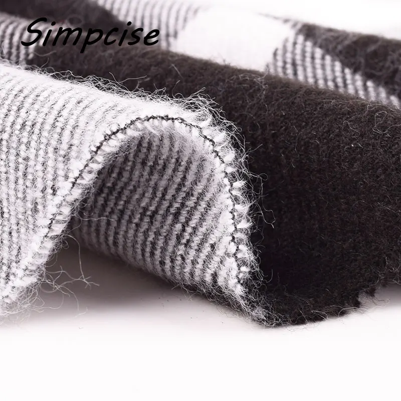 Designer Unisex Polyester Fiber Wool Cashmere Blend Plaid Warm Scarf 2016 New Charming Man Scarves A3A17537 mens navy scarf