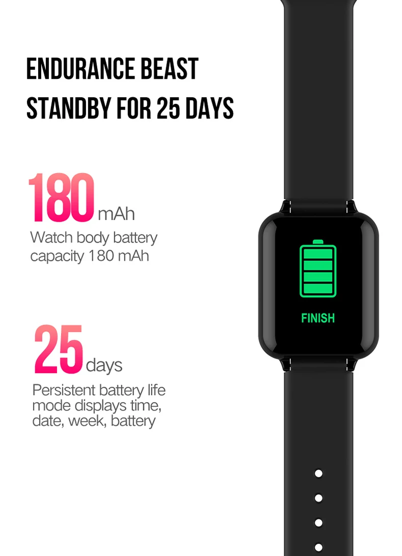 Waterproof Smart Watch With Bluetooth For Men/Women