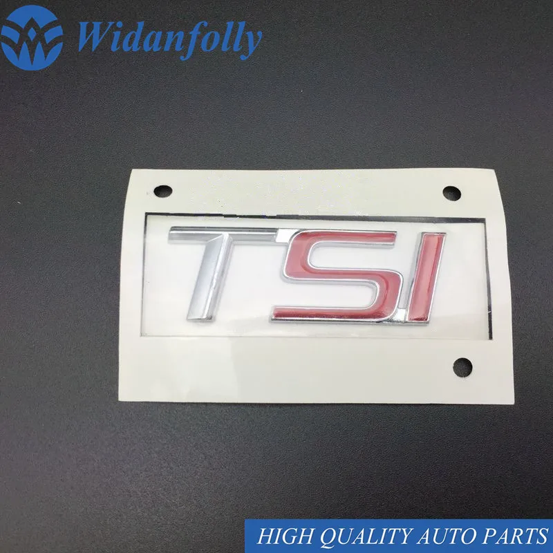 

Widanfolly 1.8T TSI For Octavia Superb Rear Trunk Boot Lid Letter Sticker Alphabet Character Emblem 1ZD 853 675 N 1ZD853675N
