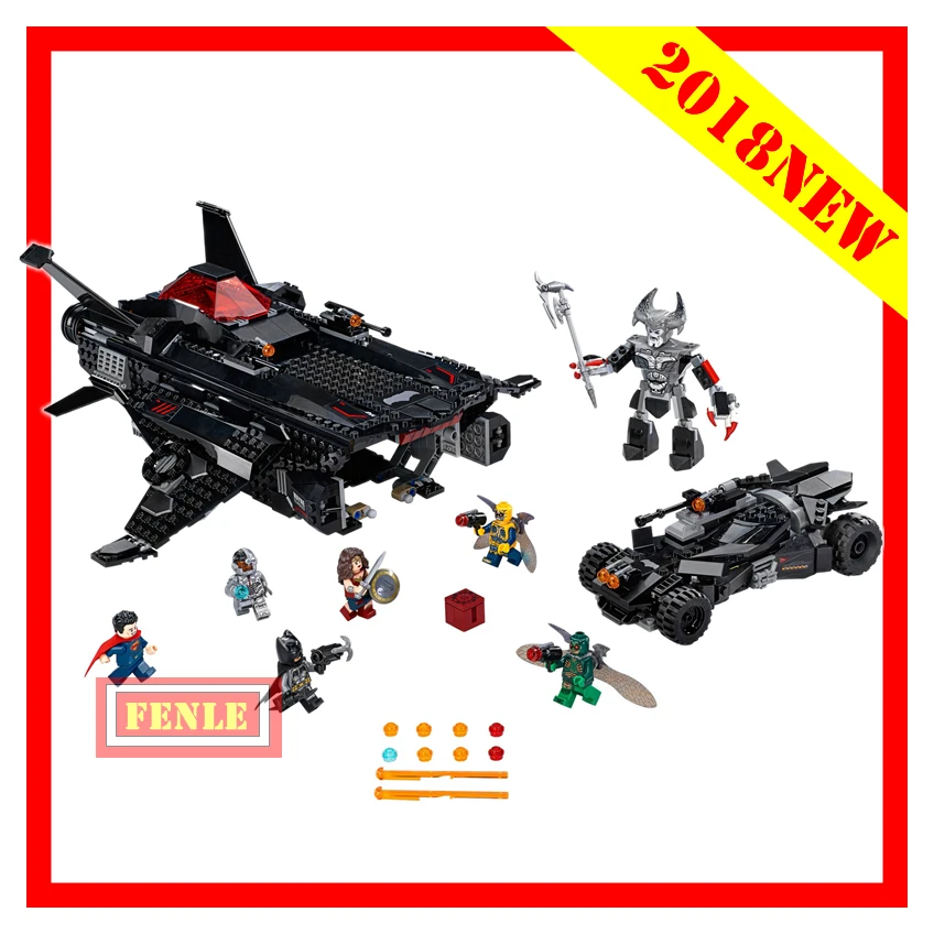 

10846 Marvel Avengers DC Super Heroes Batman Flying Fox Batmobile Airlift Attack Building Block Brick Toy Compatible With