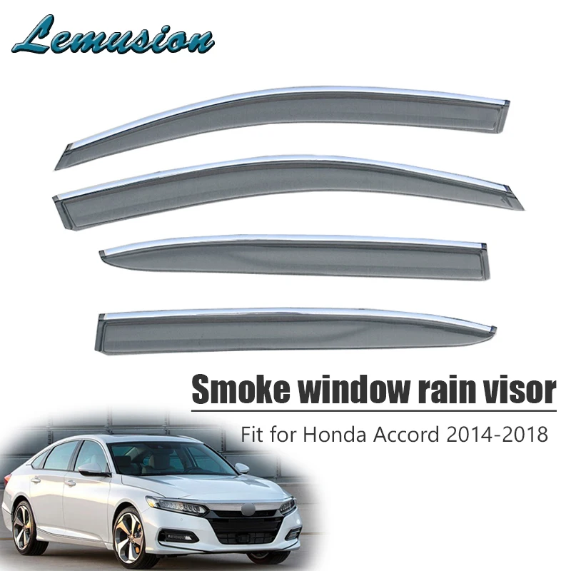 Козырек от дождя для окна дыма высокого качества Honda Accord 2014 2015 2016 2017 2018 ABS