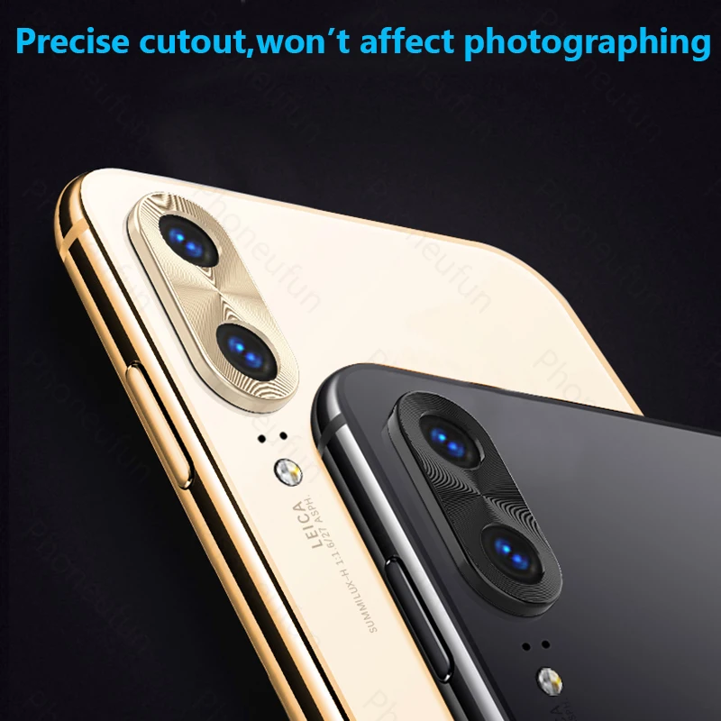 Полное покрытие задней камеры алюминиевое защитное кольцо для huawei P20/P20 Pro/P20 Lite