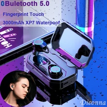 TWS Bluetooth 5,0 гарнитура Беспроводные наушники бас стерео наушники IP67 водонепроницаемый Встроенный микрофон с зарядным устройством 3B25