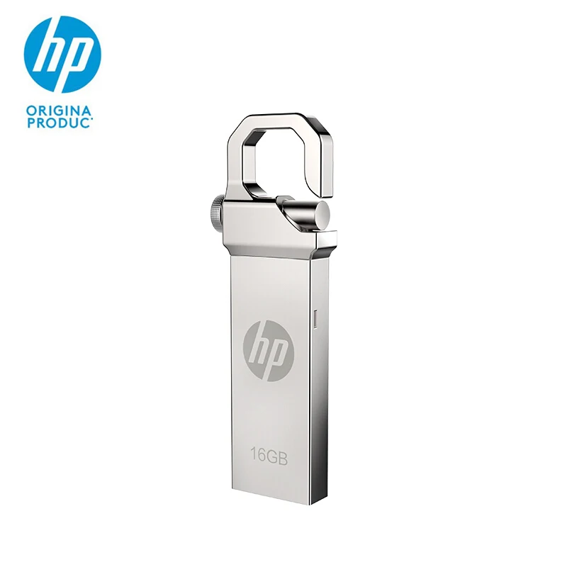 Hp флеш накопитель U диск 32 Гб V250W металлическая ручка мини 16 Водонепроницаемая