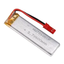 3.7V 600mAh Battery for UDI U818A U817 U817A U817C RC UFO Quadcopter Spare Parts Helicopter Drone Replacement Accessories