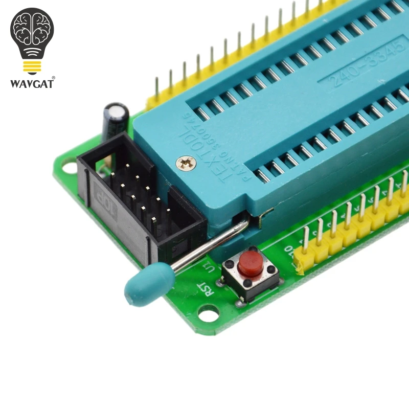 51 avr mcu минимальная системная плата макетная обучающая stc микроконтроллер