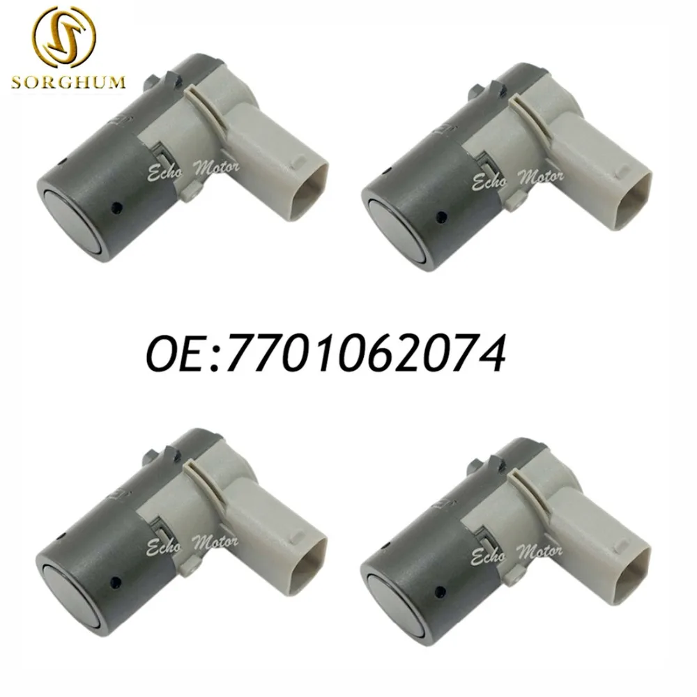 4 шт. датчик парковки PDC 7701062074, PSA 7701062074 помощи обратного резервного копирования для peugeot 207, 207CC Citroen C4 C5, 9653849080